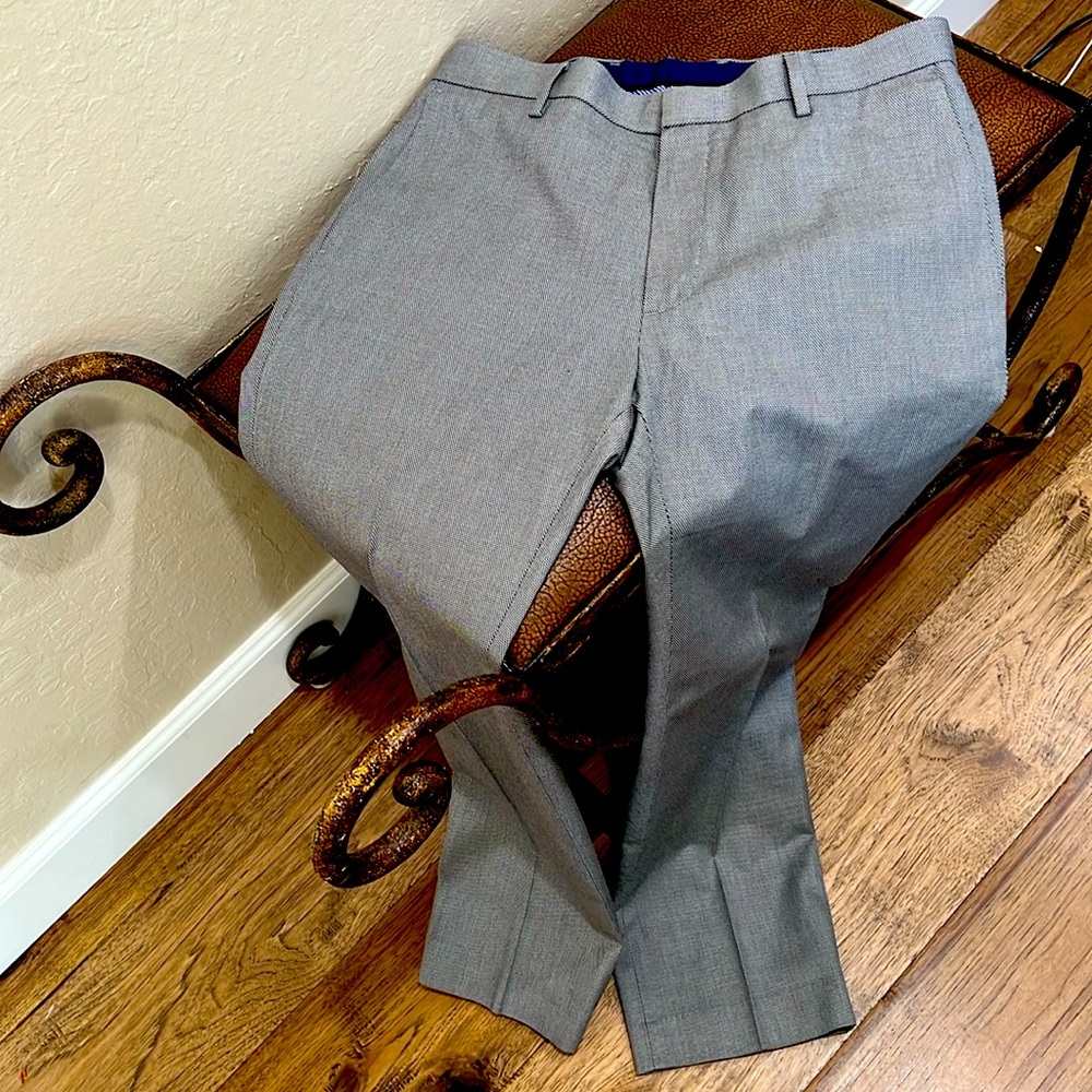 Like New Banana Republic Dress Casual 100% Cotton Slim Fit Pants amazing style!